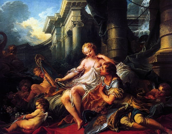 Francois Boucher Rinaldo and Armida